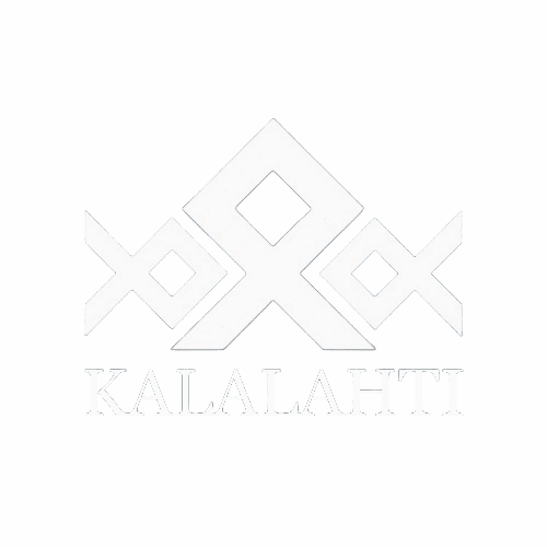 logo kalalahti vectoriel blanc de la société Kalalahti