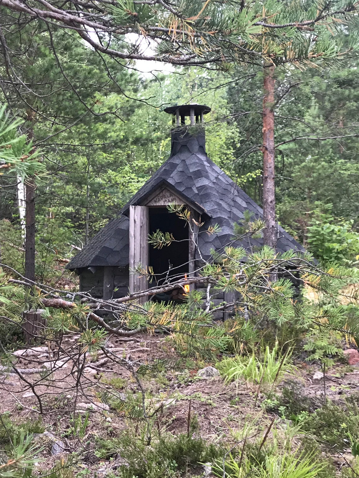 Fumoir en Finlande