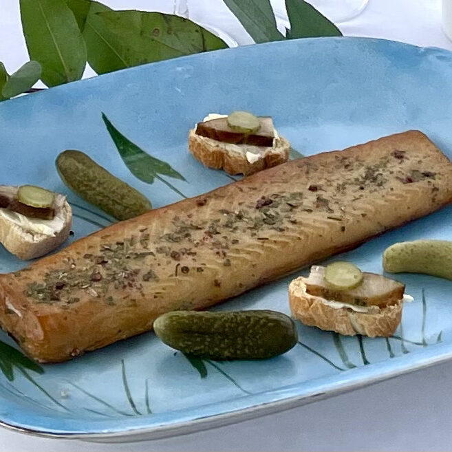 filet d'esturgeon fumé kalalahti