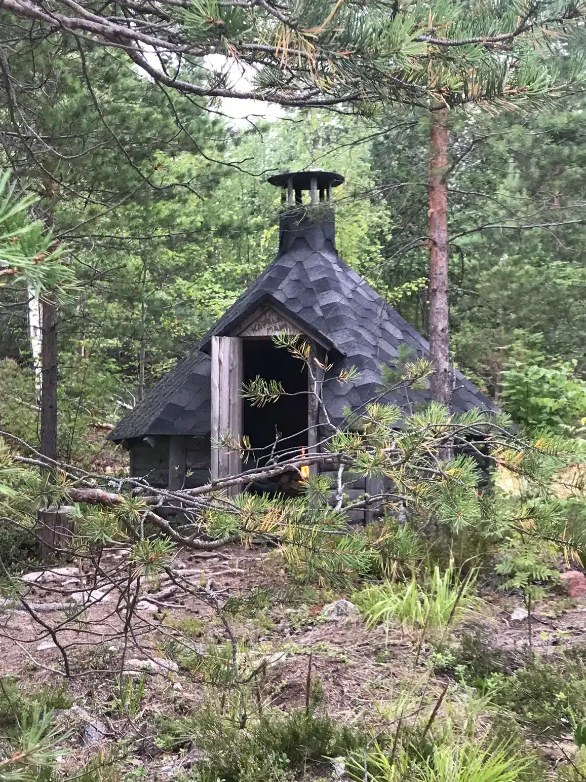 Fumoir artisanla de Kalalahti en Finlande