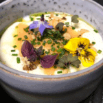 Œuf parfait à l'esturgeon fumé