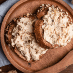 Tartine d'esturgeon fumé