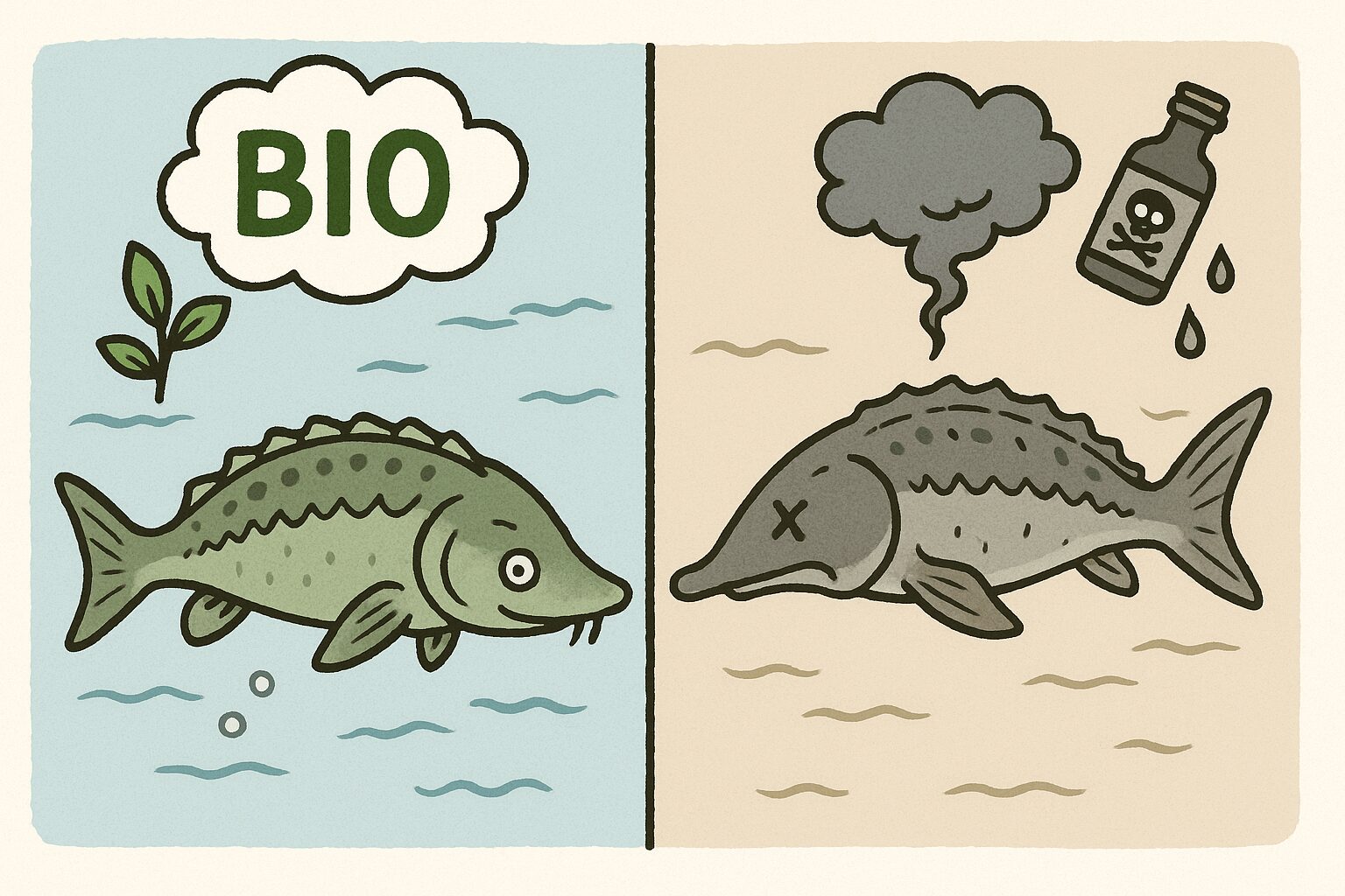 L'esturgeon de Kalalahti est bio ou non bio ?